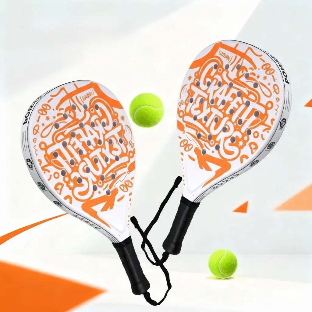 Lightweight ABS Beginner Padel Racket with Strong Rebound